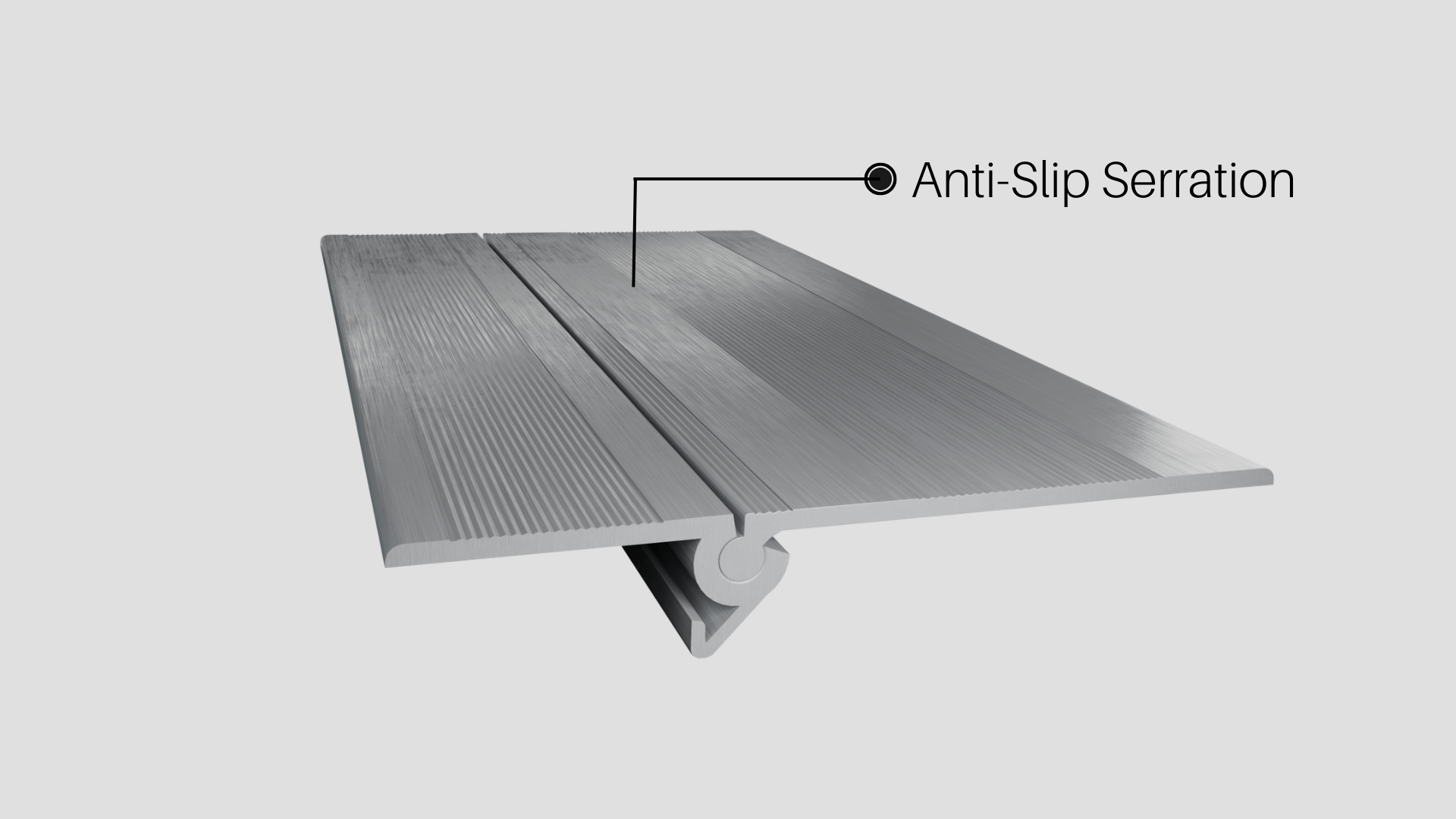 Anti-slip Serration