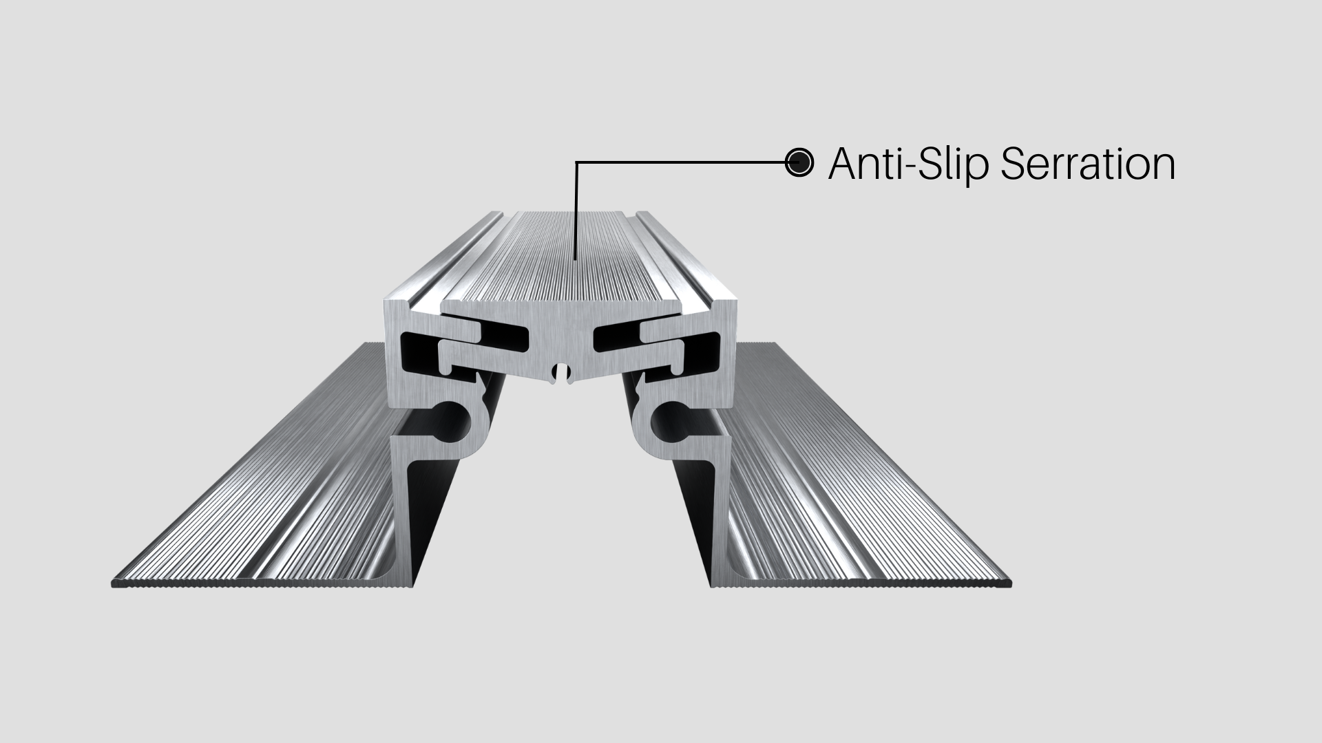 Anti-slip Serration