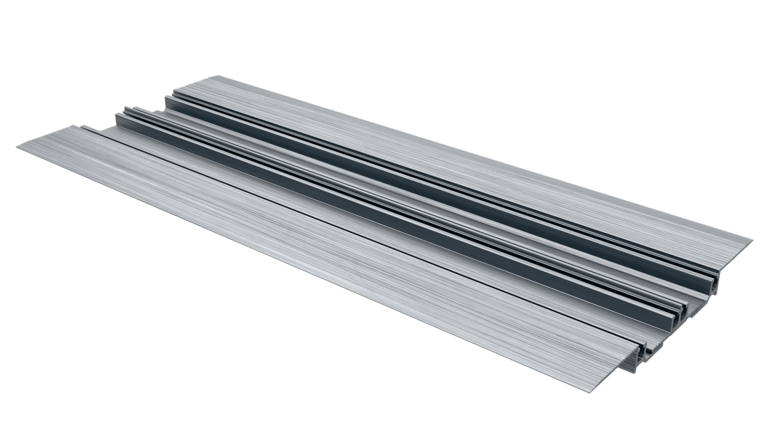 Customizable Recessed Pan for Floor Finishes