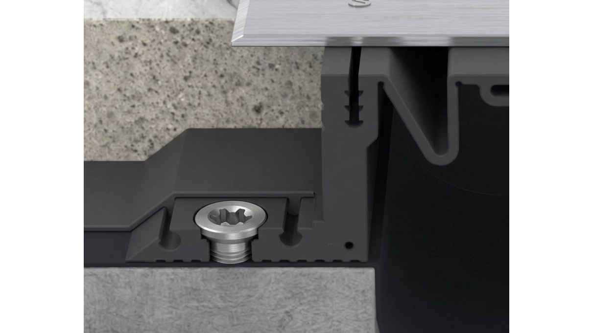 Integrated Watertight Barrier with Snap-Fit Wing Seal Protection