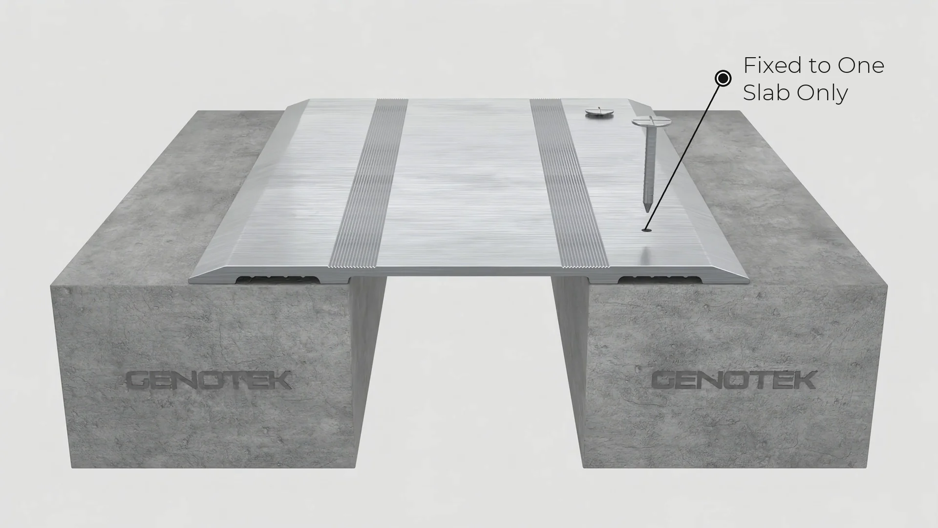 Fixed to One Slab Only
