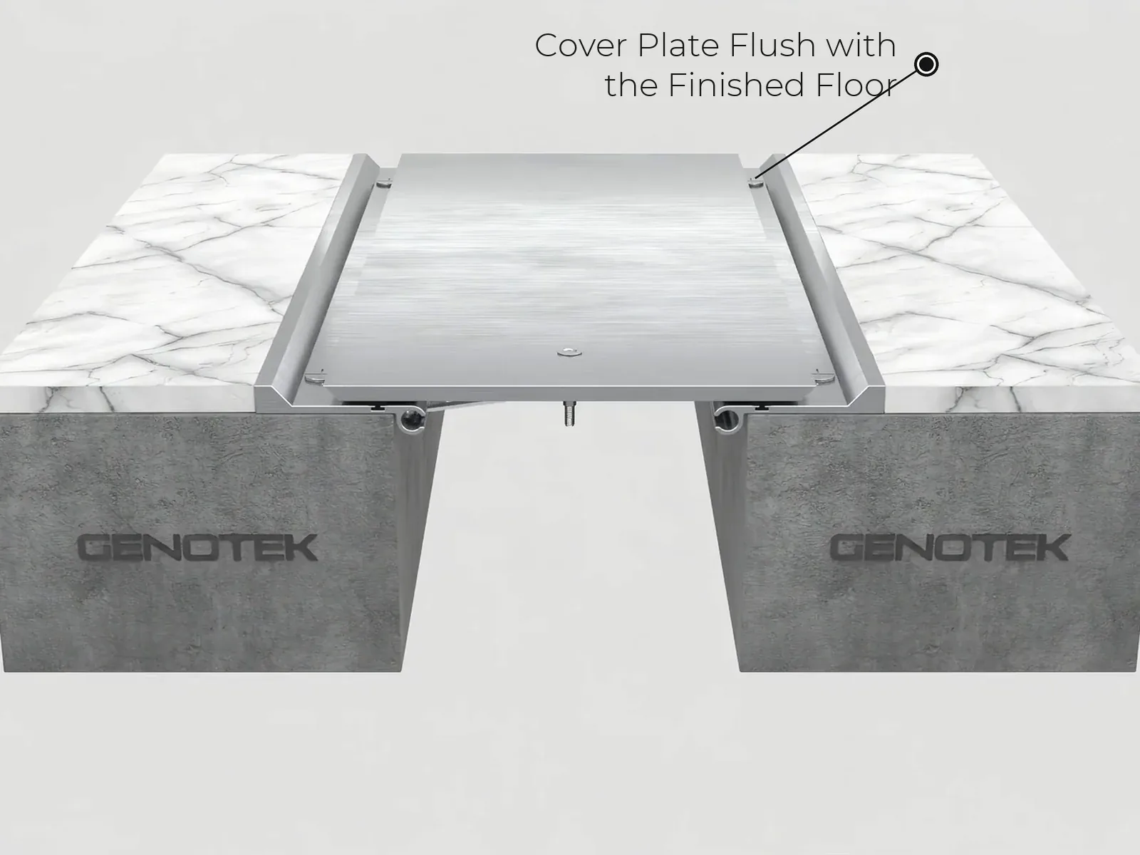 Cover Plate Flush with the Finished Floor